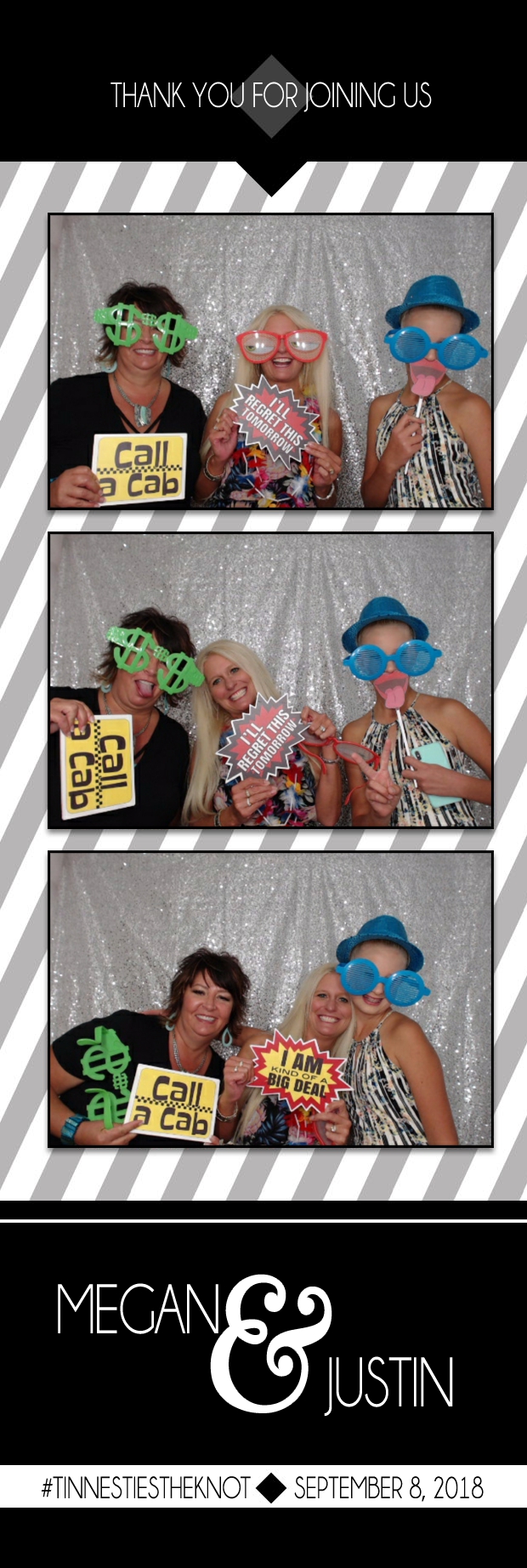 Megan and Justin's Wedding | View more photos from the event at gallery.photoboothbillings.com/u/PhotoBoothBillings/Megan-and-Justins-Wedding